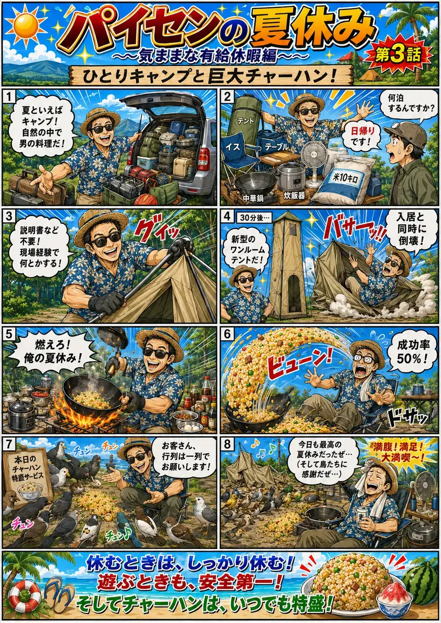 パイセンの夏休み 第3話