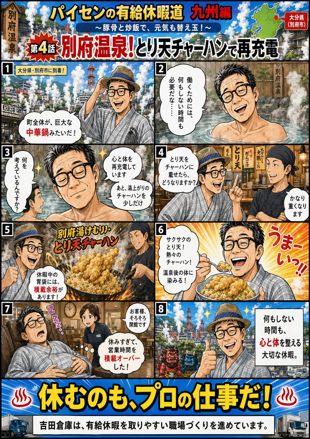 パイセンの有給休暇道・九州編 第4話