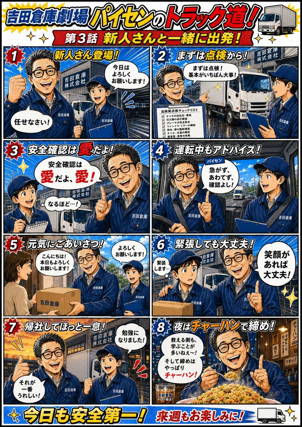 パイセンのトラック道 第3話