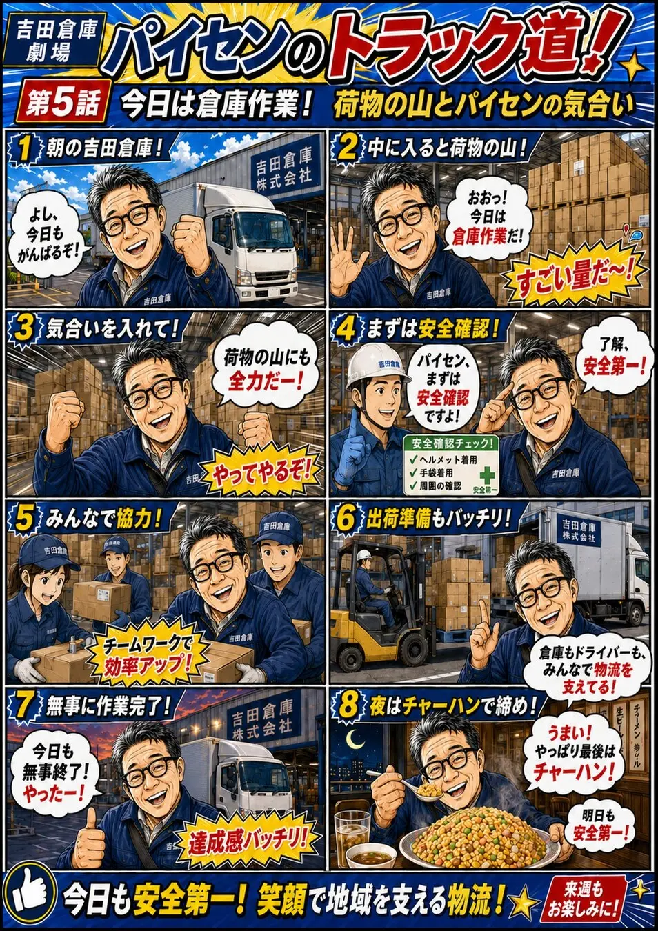 パイセンのトラック道 第5話