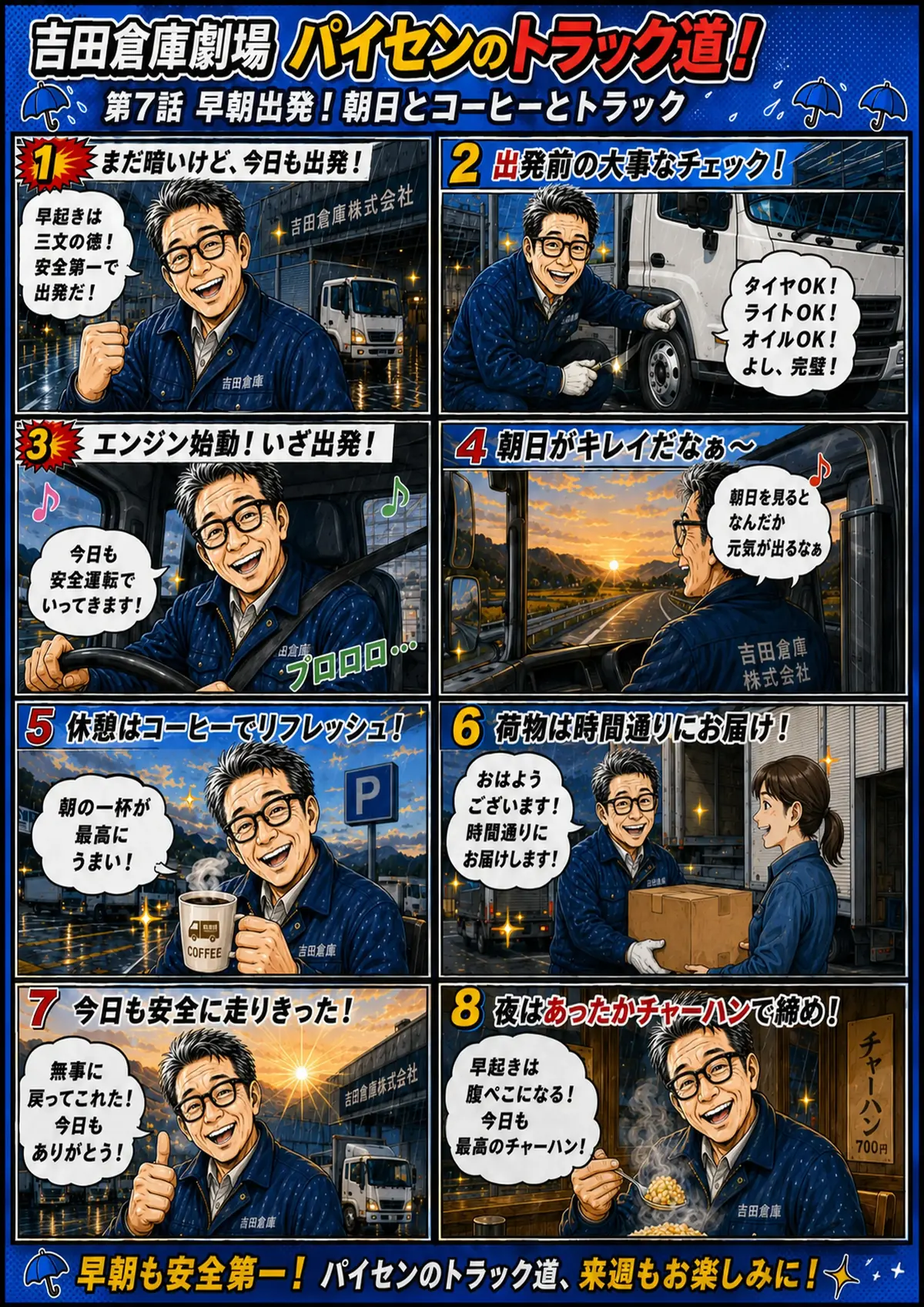パイセンのトラック道 第7話