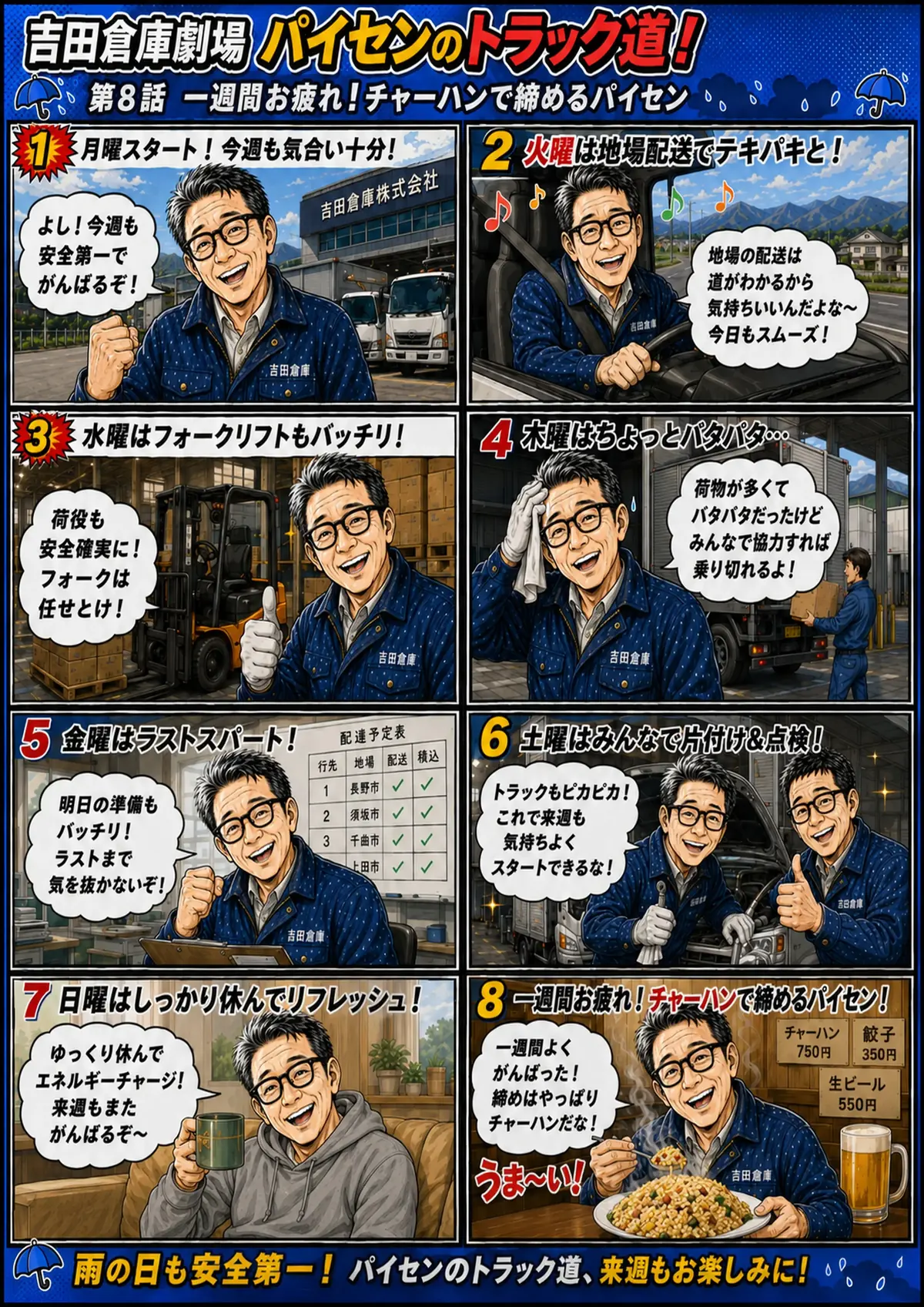 パイセンのトラック道 第8話